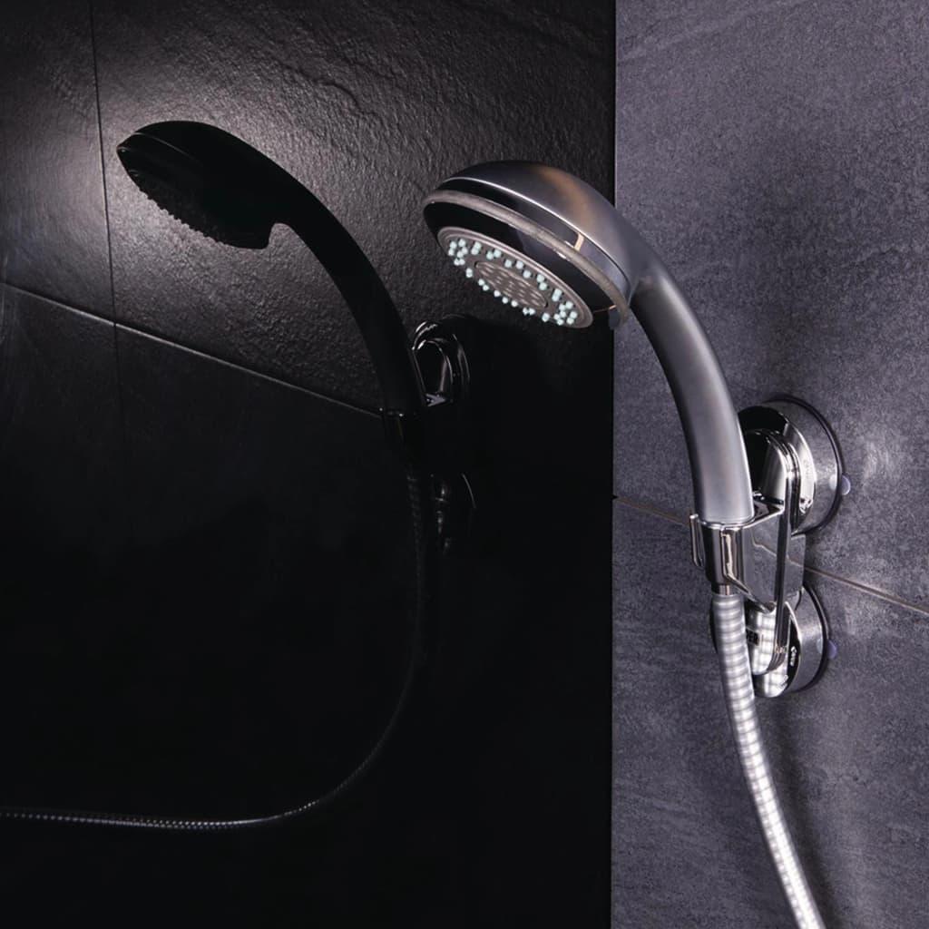 433705 RIDDER Suction Shower Head Holder 5x6,5x14,5 cm Chrome - Kabine.ro - Accesorii baie