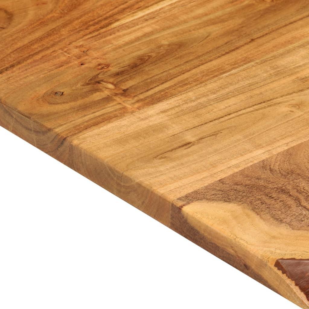 Blat lavoar de baie, 100x52x2,5 cm, lemn masiv de acacia - Kabine.ro - Accesorii pentru chiuvete