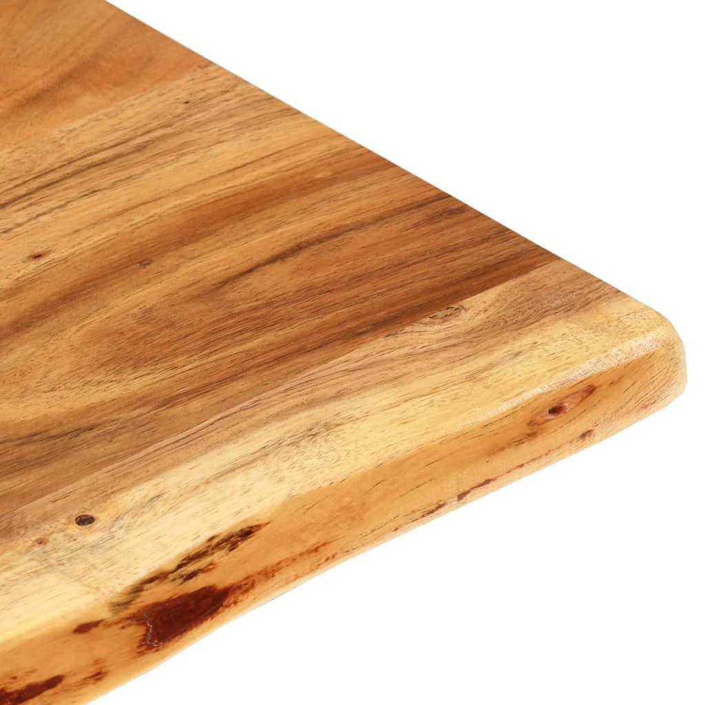 Blat lavoar de baie, 140x52x2,5 cm, lemn masiv de acacia - Kabine.ro - Accesorii pentru chiuvete