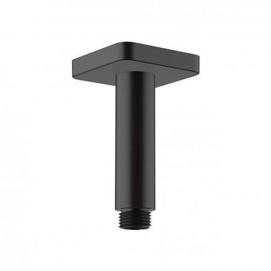 Brat de dus cu montaj pe tavan 100 mm, Hansgrohe Vernis Shape, negru mat - Kabine.ro - Accesorii