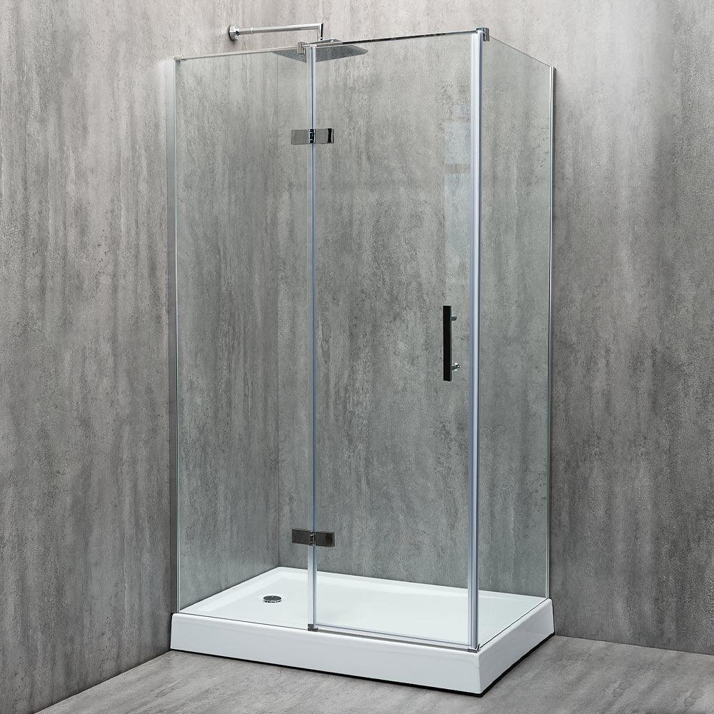 Cabină de duș dreptunghiulară Premio sticlă transparentă 8MM - Kabine.ro - Cabina de dus