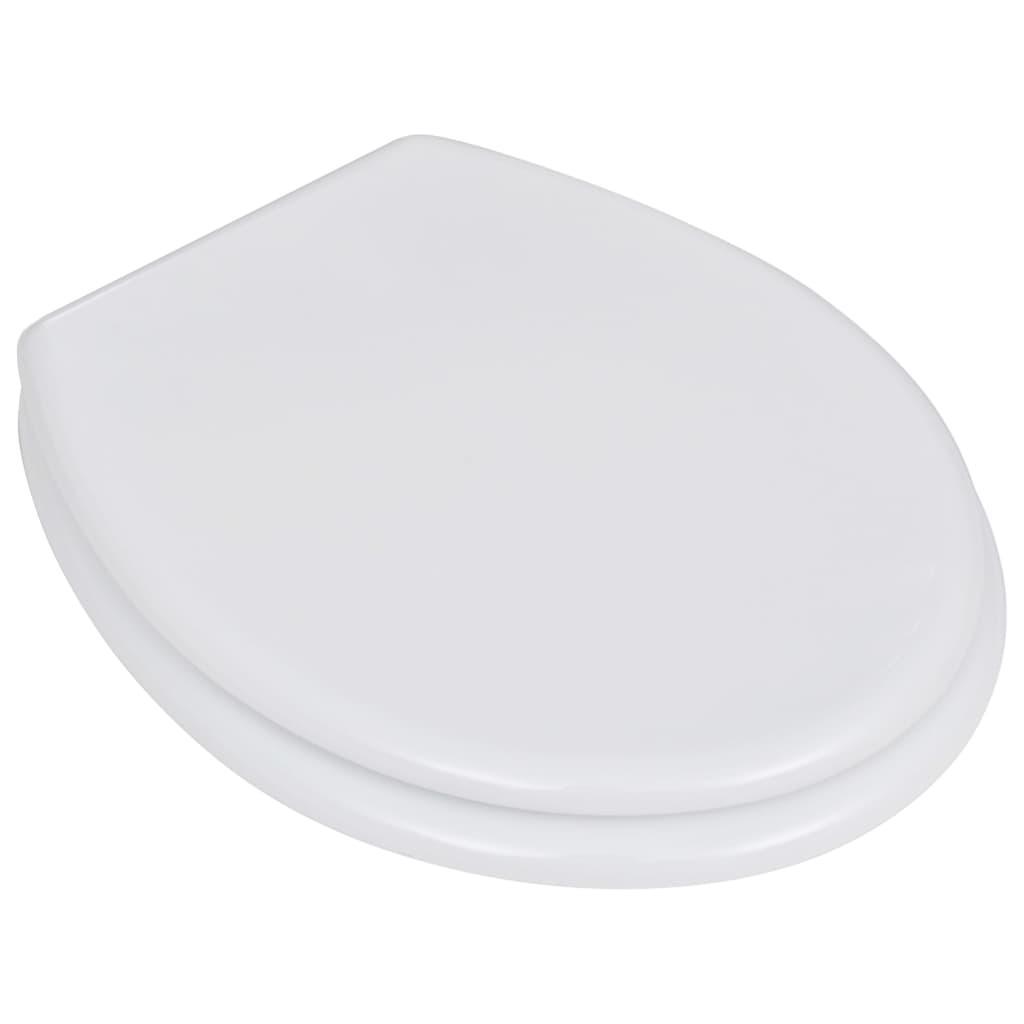 Capac WC, alb, MDF, model simplu - Kabine.ro - Vase WC & bideuri