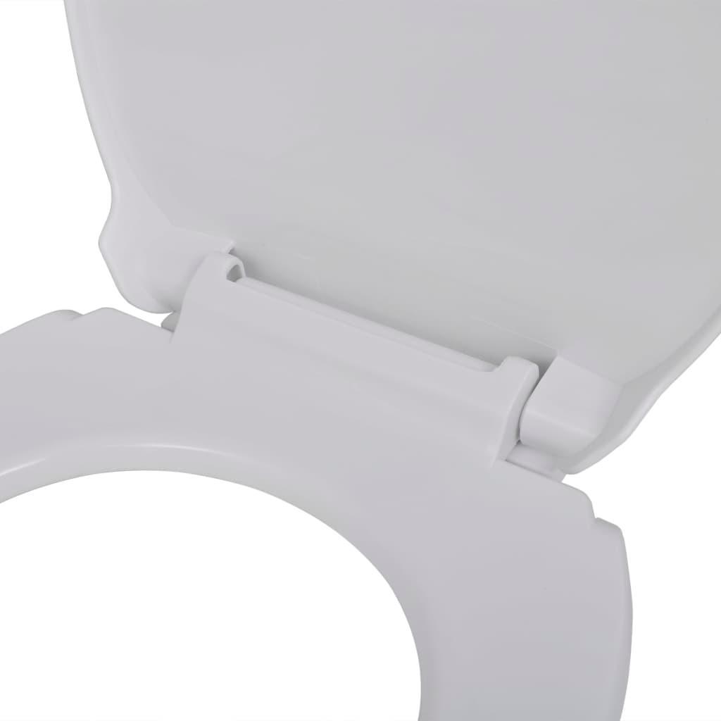 Capac WC cu închidere silențioasă, alb, oval - Kabine.ro - Vase WC & bideuri