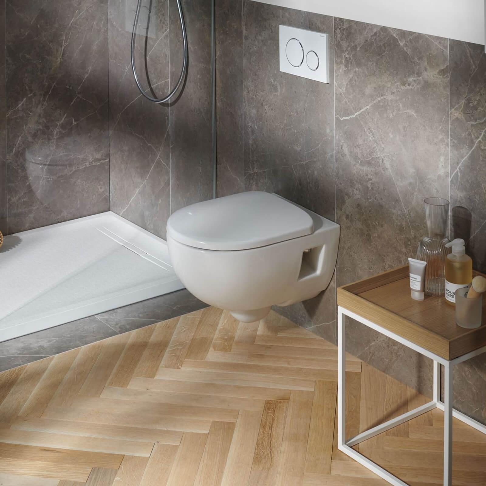 GEBERIT SELNOVA SET VAS WC SUSPENDAT SI CAPAC WC SOFT CLOSE - Kabine.ro - WC