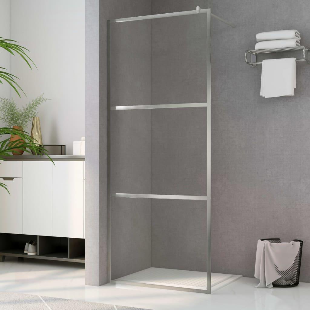 Paravan de duș walk-in, 100 x 195 cm, sticlă ESG transparentă - Kabine.ro - Paravane și pereți de duș