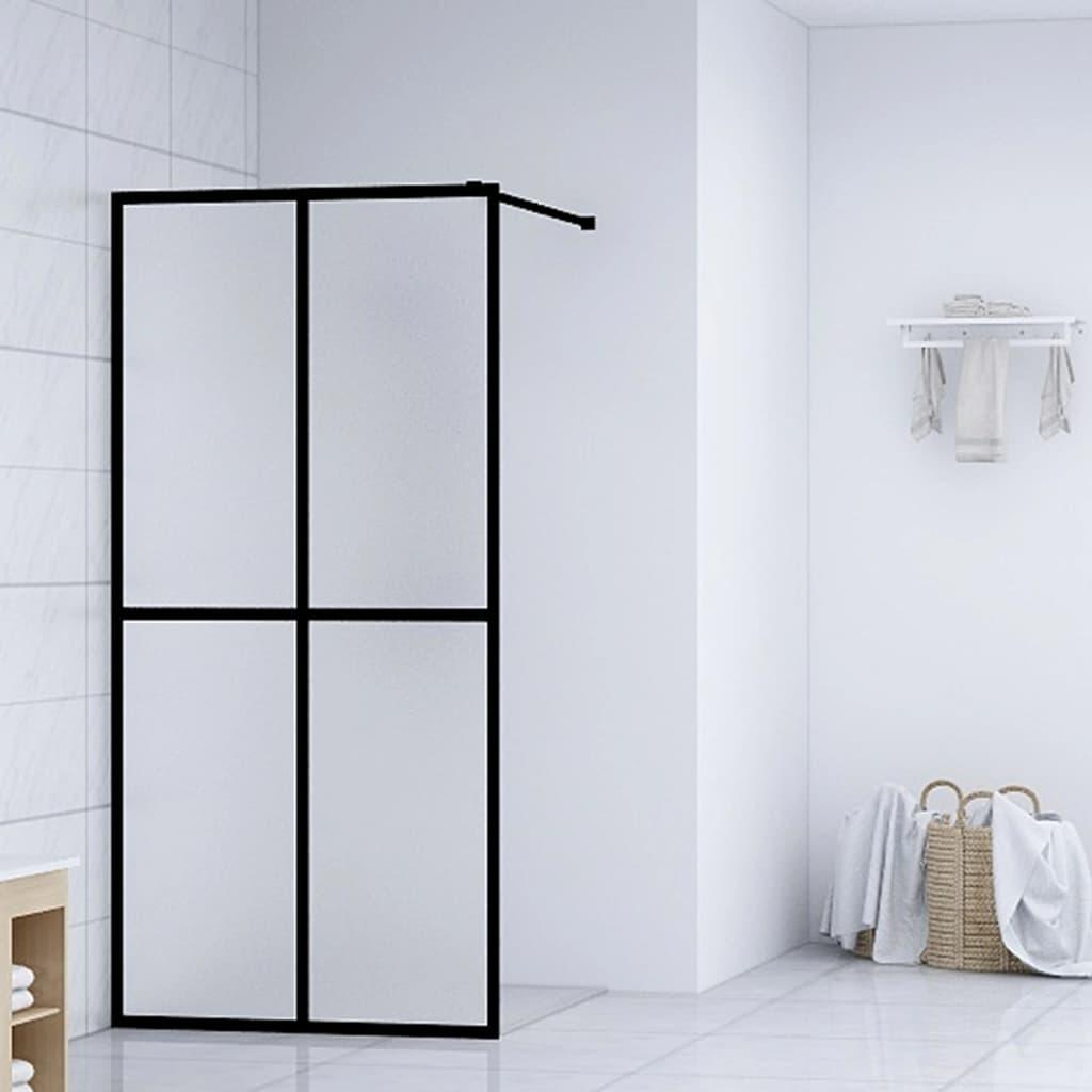 Paravan de duș walk-in, 118x190 cm, sticlă securizată mată - Kabine.ro - Paravane și pereți de duș