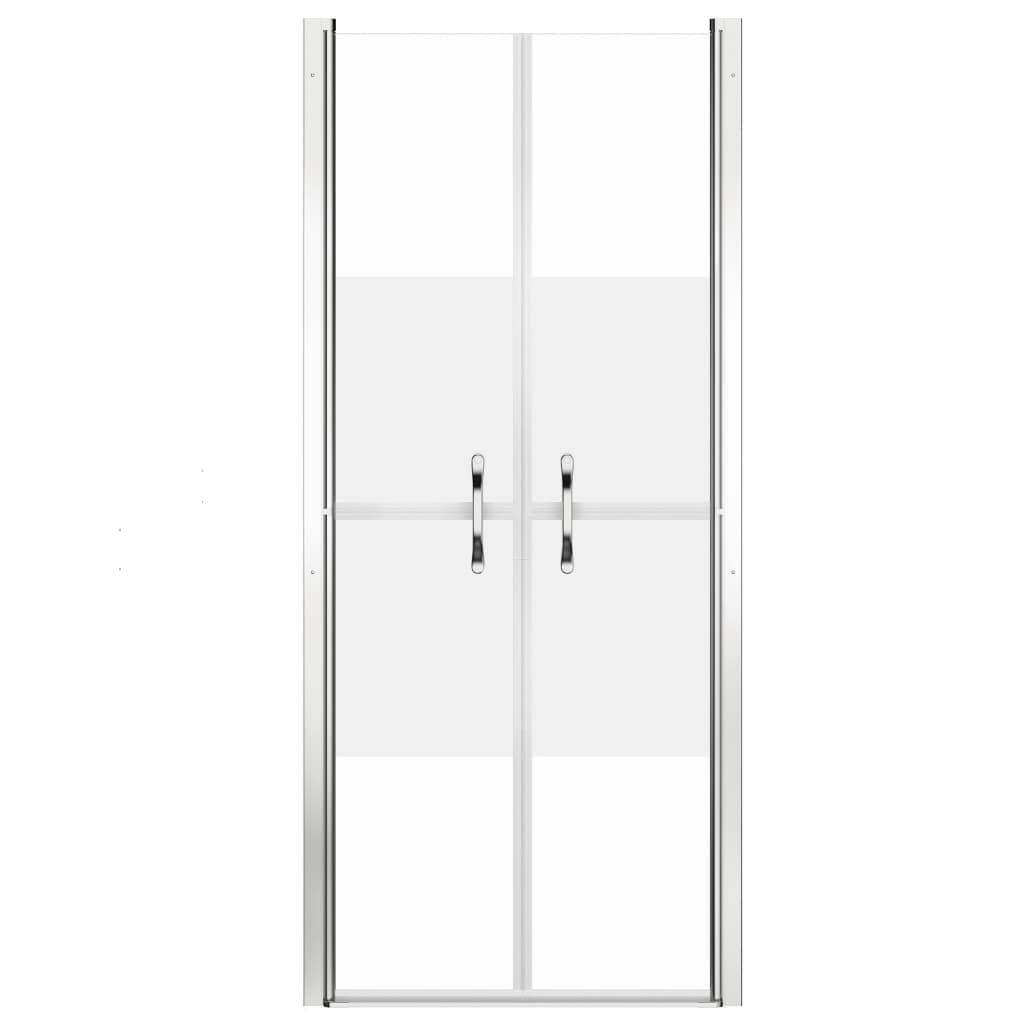 Ușă cabină de duș, jumătate mat, 71 x 190 cm, ESG - Kabine.ro - Uși & cabine de duș
