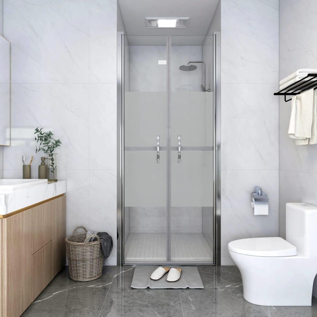 Ușă cabină de duș, jumătate mat, 96 x 190 cm, ESG - Kabine.ro - Uși & cabine de duș