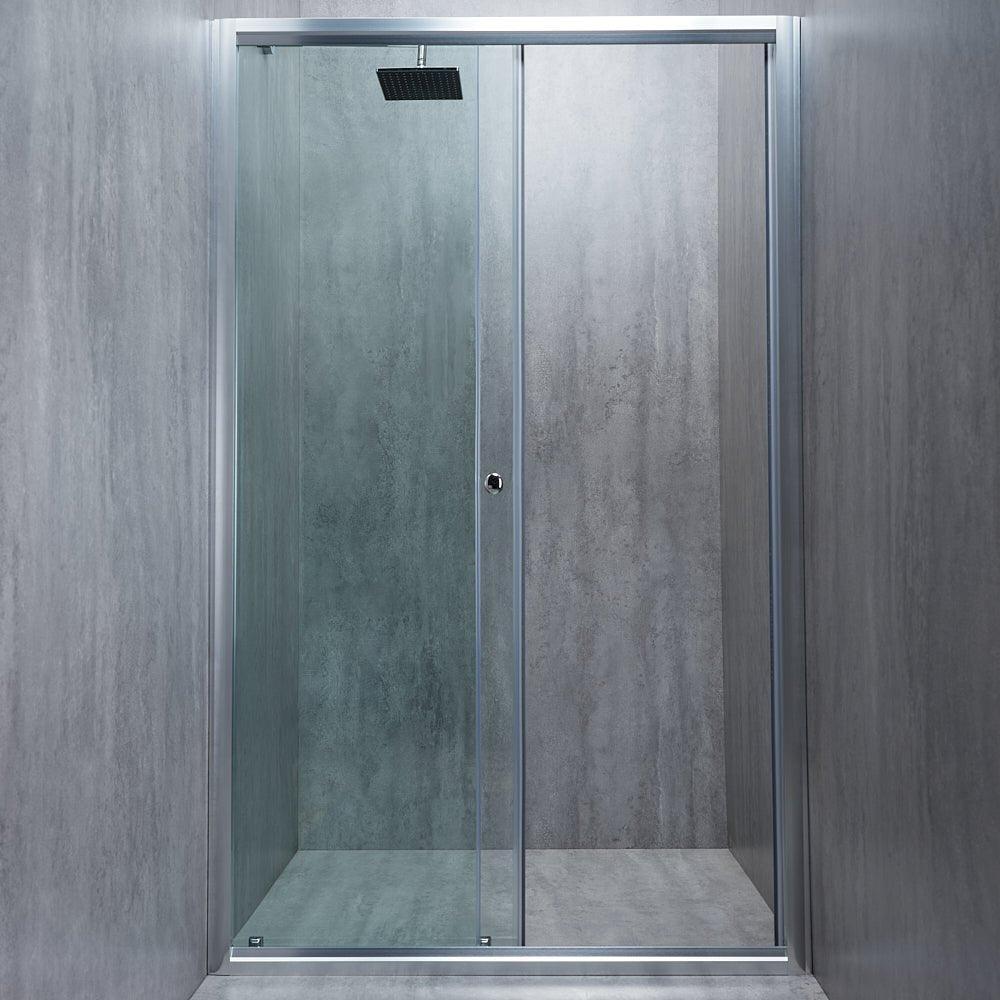 Ușă de duș culisantă ELEGANT sticlă transparentă 6MM - Kabine.ro - Usi pentru dus