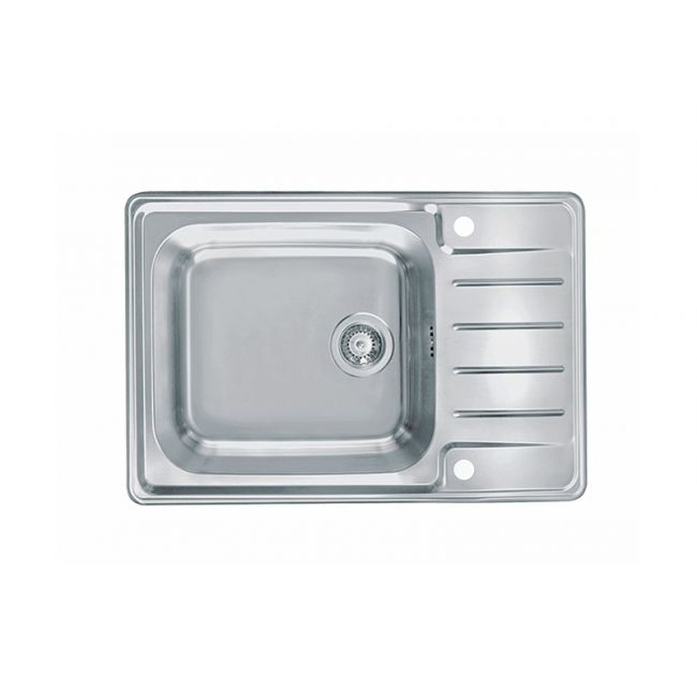 Chiuveta bucătărie inox satinat, Alveus Praktik 120